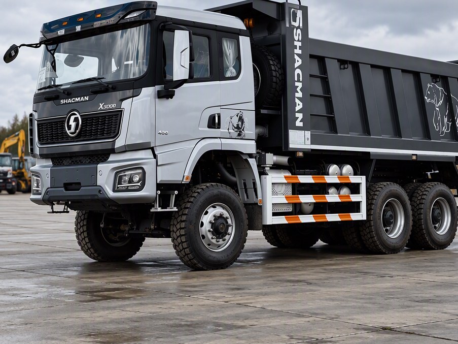 SHACMAN Самосвал 6x6, 430 л.с. (Серый)